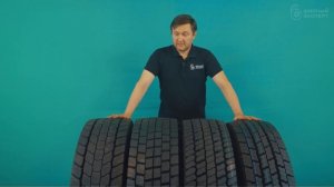 Самые долговечные грузовые шины для ведущей оси тягача!