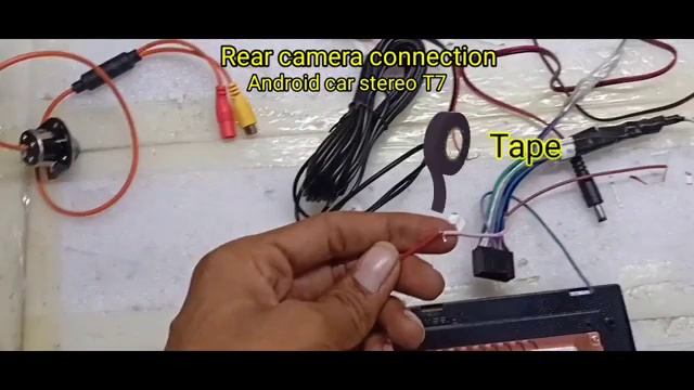 Ts7 Android Rear camera connection car stereo смотреть онлайн