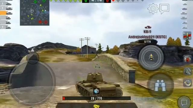WOT BLITZ! ОБЗОР НА КВ-1! МАСТЕР! смотреть онлайн