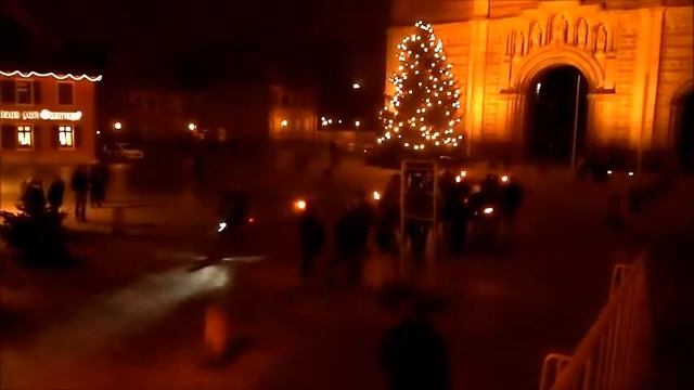 21.12.16 Trauerzug Speyer zum Attentat in Berlin смотреть онлайн