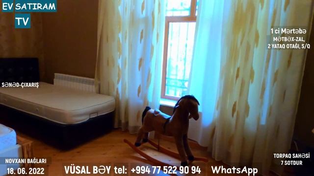 250 000 MANATA 8 YATAQ OTAĞI OLAN BAĞ EVİ SATILIR/Недвижимость в Баку / EV SATIRAM TV смотреть онлайн