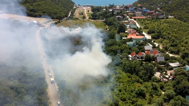 Дюрсо горит трава 06.07.2019 смотреть онлайн