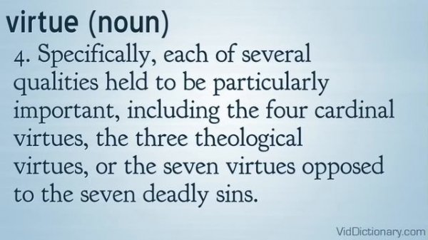 virtue - definition
