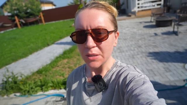 Установили ОГРОМНЫЙ Каркасный БАССЕЙН ВО ДВОРЕ 2024🌴..Первый Раз Купаемся и Тестируем Надувашки VLO