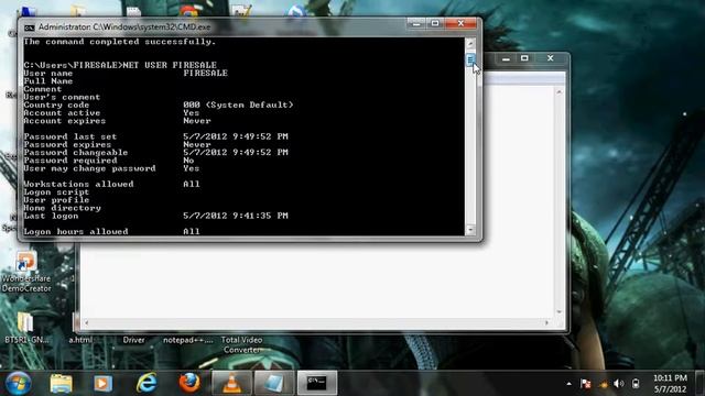Change Windows Admin Pass Using CMD смотреть онлайн