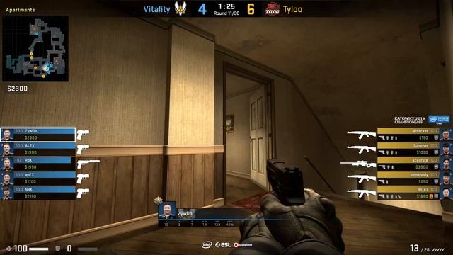 IEM Katowice 2019 CS:GO | Challengers Stage Round 1 Match 5 | TYLOO vs. Vitality смотреть онлайн