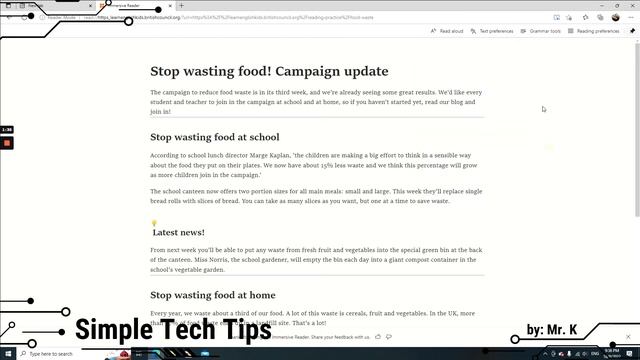 Enhancing Reading Experience in Microsoft Edge - Immersive Reader Mode смотреть онлайн