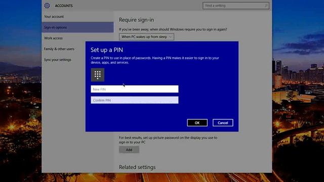 Windows 10 Add Pin Login смотреть онлайн