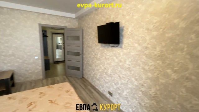 Двухкомнатная квартира со стильным ремонтом в элитной новостройке Евпатории смотреть онлайн
