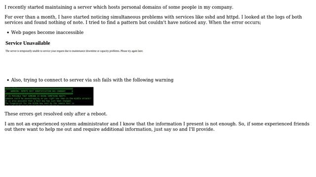DevOps & SysAdmins: Occasional errors on some services like sshd and httpd on Centos 7 смотреть онлайн