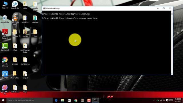 Windows cmd tutorial 2 in hindi (lfa -10) смотреть онлайн
