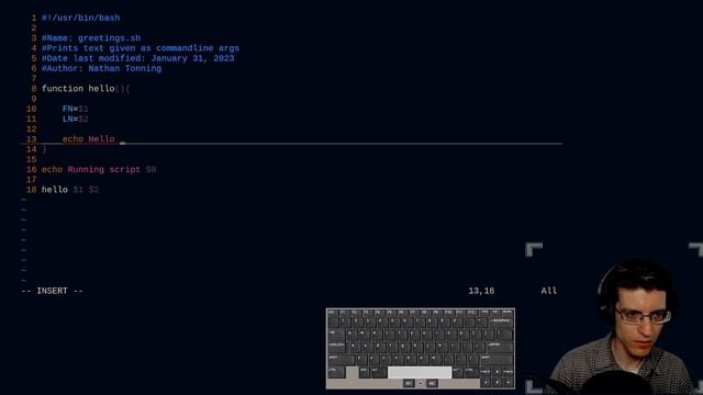 010 - Using Command Line Arguments in a Bash Script #VidN2 смотреть онлайн
