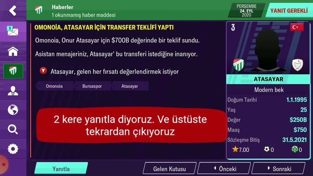 FOOTBALL MANAGER 2020 MOBİLE BUG TRANSFER -DÜNYA DA İLK! 🔥💲 смотреть онлайн