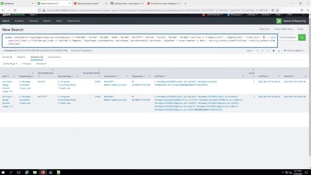 Dumping LSASS: Hunting Access and CallTrace смотреть онлайн