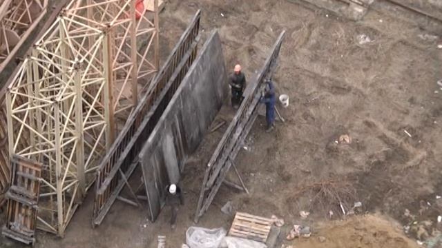 Строительная площадка ЖК "Острова" от 22 февраля 2013 г. смотреть онлайн