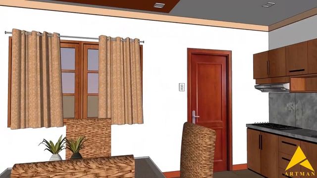 3 BR Amakan Bahay kubo 95 sqm Floor area смотреть онлайн