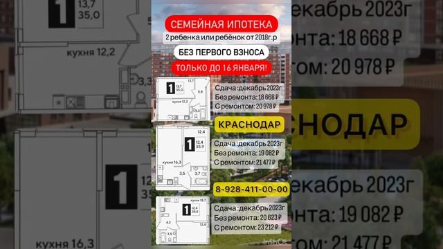 Новостройки Краснодара