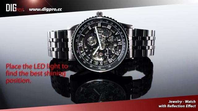 Product Photography Tutorial DigPro- Jewelry Watch LED Reflection photo смотреть онлайн