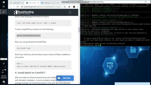 Install Jekyll On CentOS 7 In Virtualbox смотреть онлайн