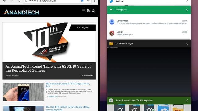 Android N Quick Multi-Window смотреть онлайн