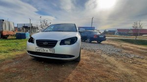 Спустя два года я снова обновил фары, и на этот раз всё получилось гораздо лучше. Хендай Элантра HD