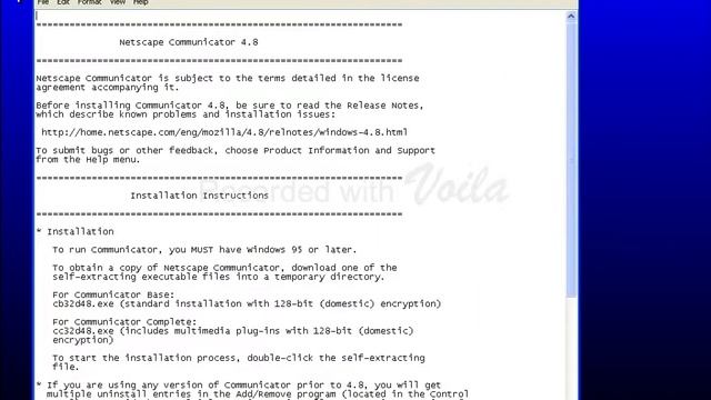 Installing Netscape Communicator 4.8 on Windows XP смотреть онлайн