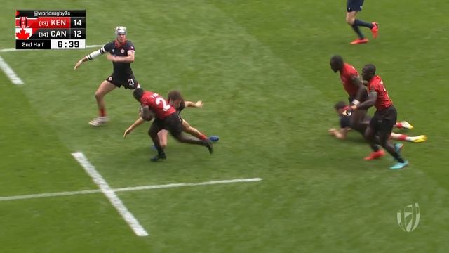INCREDIBLE Last-minute Winner! | Kenya V Canada | HSBC London Sevens Rugby