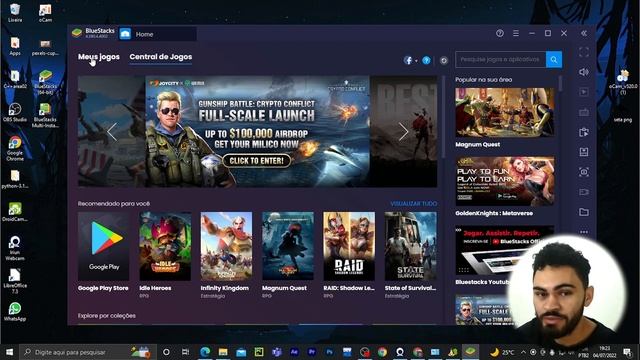 ✅Como fazer ROOT no Emulador BLUESTACKS - BSTWEAKER - GANHAR FPS [ATUALIZADO 2022 ] смотреть онлайн