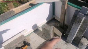 Эксперименты с опалубкой для полистиролбетона. Состав полистиролбетона и порядок замешивания.