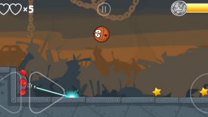 Прохождение RED BALL4 мрачная фабрика (31-35уровни).