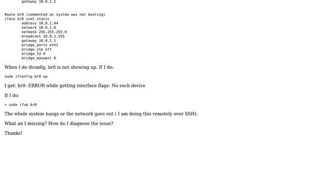 DevOps & SysAdmins: Ubuntu bridging for KVM causes system to hang смотреть онлайн