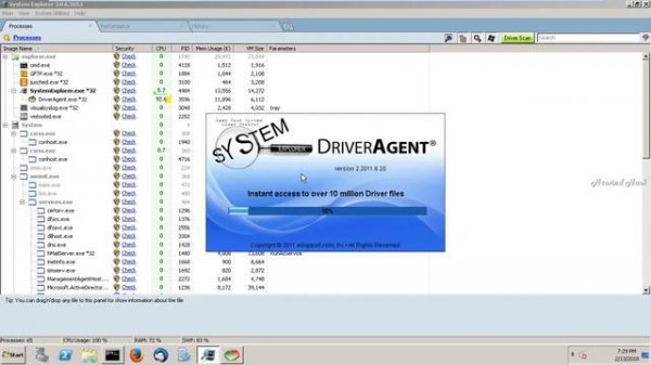 how to use process explorer in windows 10