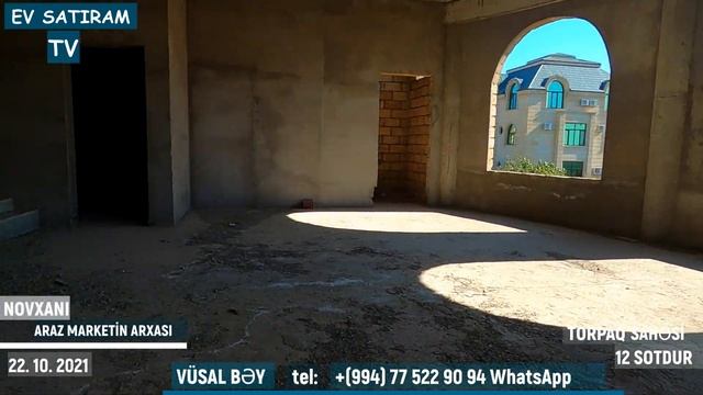 QİYMƏTDƏ ENDİRİM OLUNACAQ! 12 SOTDA TAMAMLANMAMIŞ MONOLİT EV SATILIR/Недвижимость / EV SATIRAM TV смотреть онлайн
