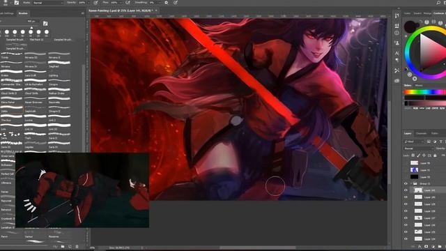 All Things Must Die - Raven Branwen - Speed Painting - Cyan Orange Studio смотреть онлайн