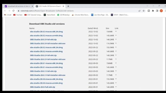 How to Install old versions of OBS studio | install OBS | OBS ka old version kese download kare смотреть онлайн