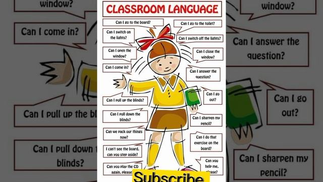 CLASSROOM LANGUAGE | Classroom ethics смотреть онлайн