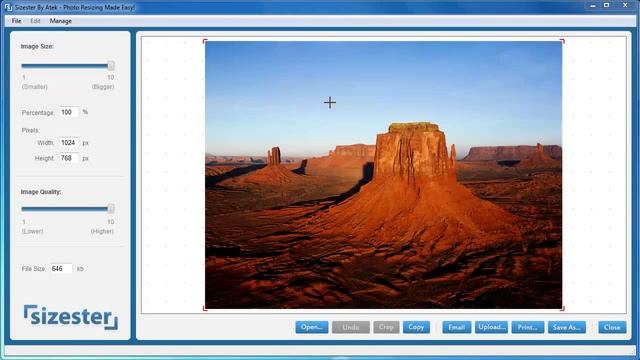 Sizester - image resizing for Windows смотреть онлайн