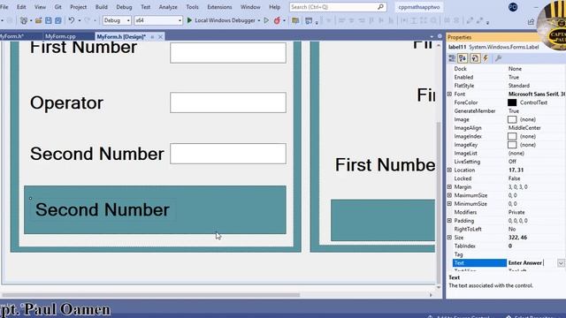 How to Create a Maths App using Audio and Text To Speech Functions in Visual C++ - Part 1 of 2 смотреть онлайн