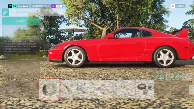 Rebuilding a Toyota Supra - Forza Horizon 4 - Gameplay смотреть онлайн