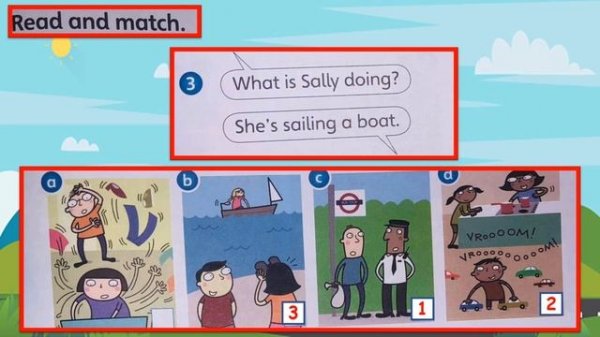 Super Minds 2 Unit 7: Off we go (Student's book and Workbook page 85)