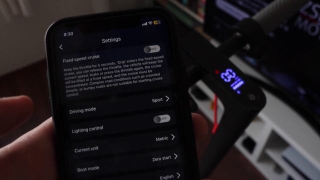 AovoPro ES80 - App Connection & Settings