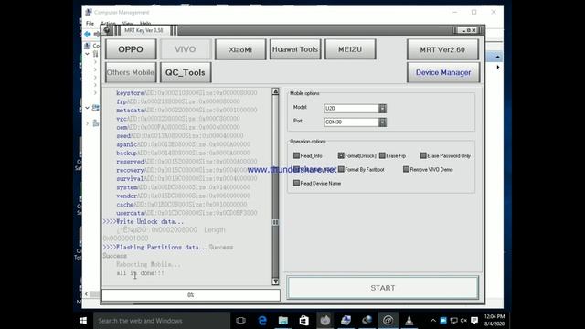 How to unlock vivo U20 by mrt смотреть онлайн
