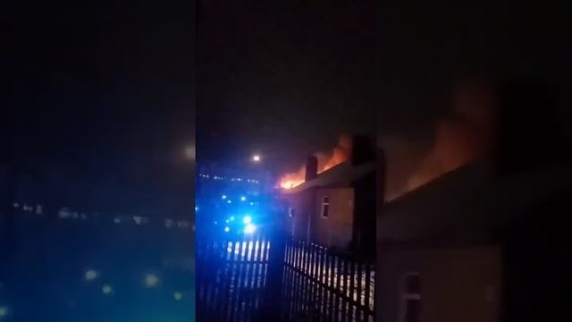 Пожар на ул. Серой в Гродно смотреть онлайн