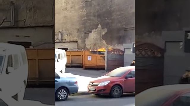 Пожар на Бронницкой 6 22.03.16 смотреть онлайн