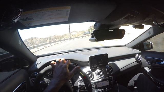 GLA45 AMG with LCD Module Shift Light Custom Steering Wheel смотреть онлайн