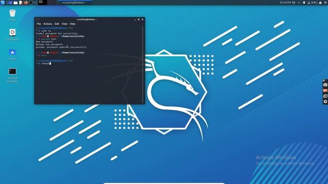 How to grant root Account login access in Kali Linux 2021.1 смотреть онлайн