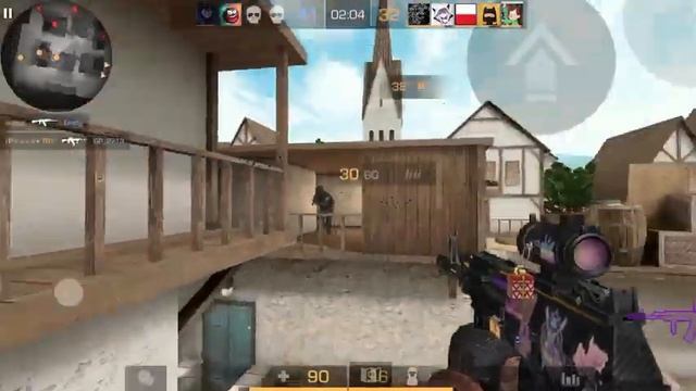 Демка в командном бою (не хейтите пж) (играю на IPhone SE первого поколения)