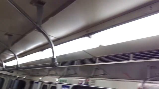 Метропоезд Санкт-Петербурга 9-37: метровагон 81-714 (ЛВЗ), б. 7813 - 2 линия (24.01.19)