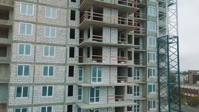 Ход строительства ЖК "Два ангела" на Республиканской улице. Июнь 2019 года смотреть онлайн