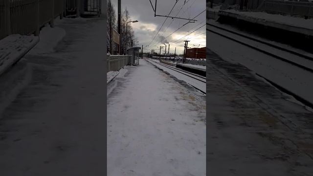 Железнодорожная станция Ручьи СПБ. смотреть онлайн